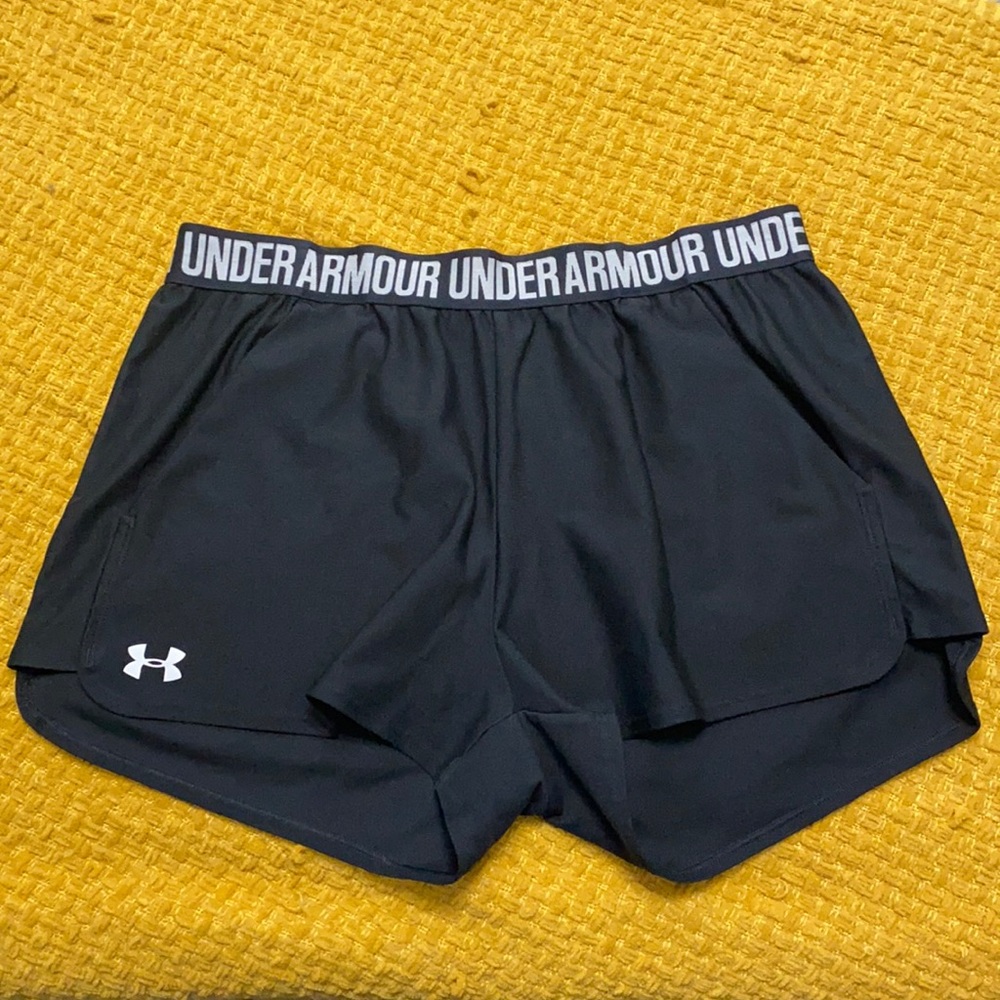 Under Armour Black Play Up Shorts